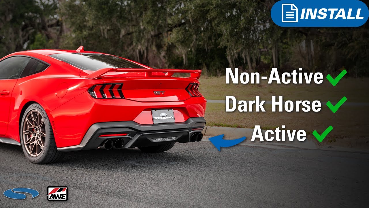 A Cat-Back For Any 2024 Mustang GT! AWE SwitchPath & Touring Edition