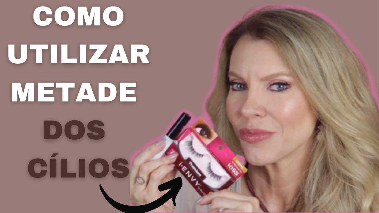 Como Utilizar Metade Dos Cílios Postiços | Dani Godoy