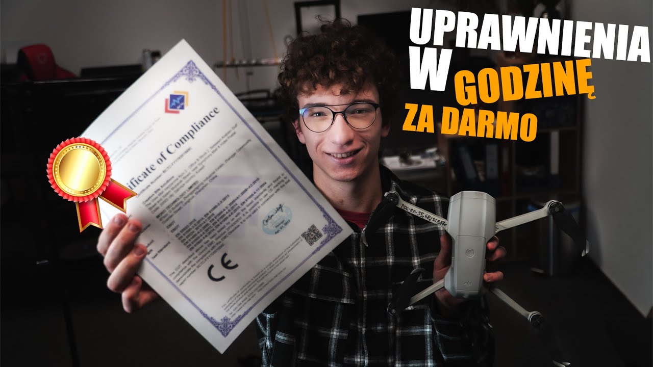 JAK ZROBIĆ UPRAWNIENIA NA DRONA W 1h Za Darmo!