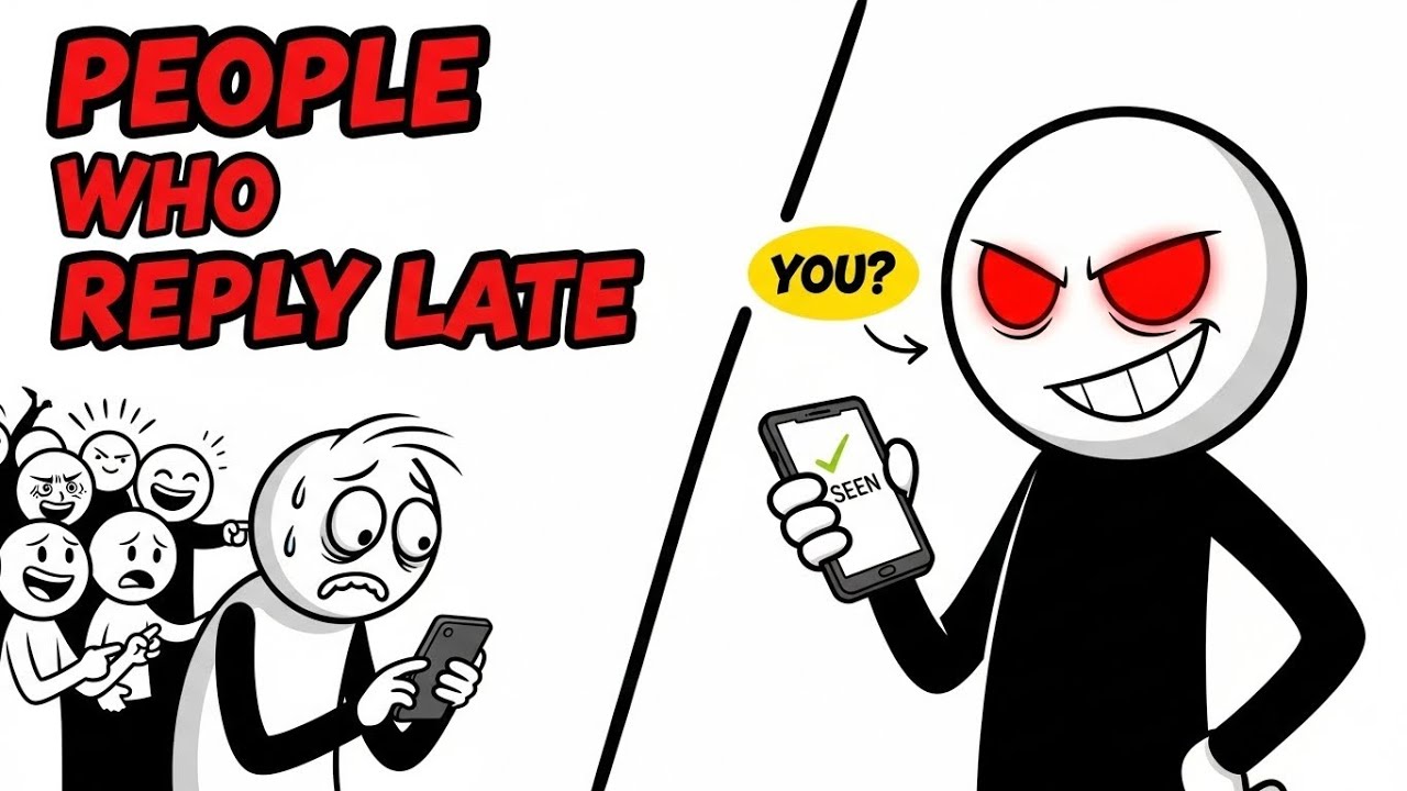 Psychology of People Who Reply Late Even When Available | Subtle Human