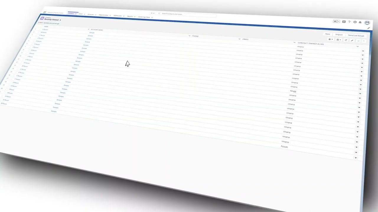 LSEG World-Check Customer Risk Screener
