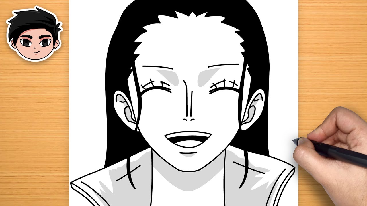 Como Dibujar Nico Robin (One Piece)