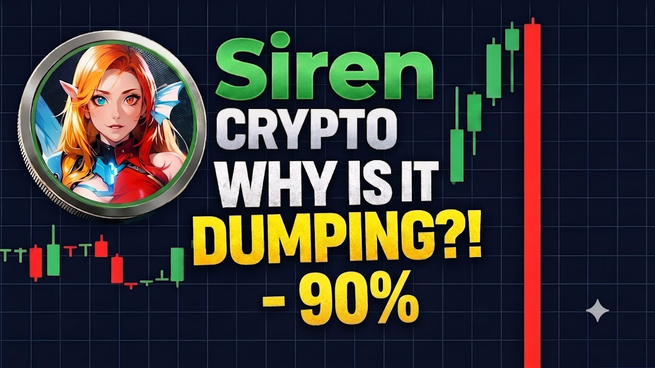 Why Siren Coin Is Dumping 90% Today (What Next Recover or Trap?)  | Siren Crypto Regpull ?