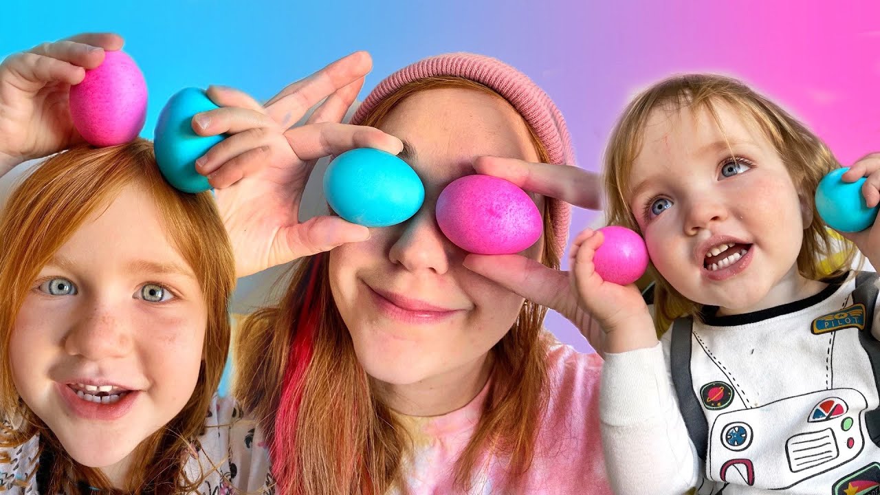 BOY or GIRL?!?? what is our NEW BABY? Adley egg smash on mom and dad to learn the babies gender!