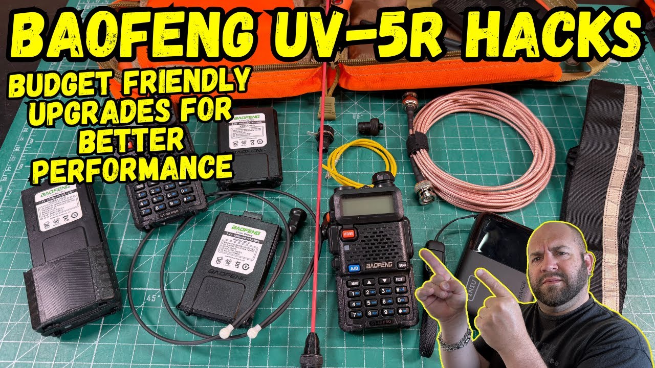 Хаки Baofeng UV-5R: бюджетные обновления для лучшей производительности!