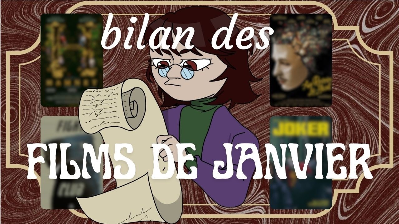Bilan de mes Films de Janvier