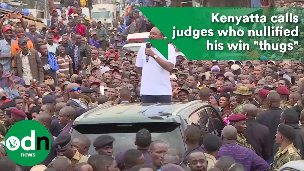Kenyatta calls judges who nullified his win 