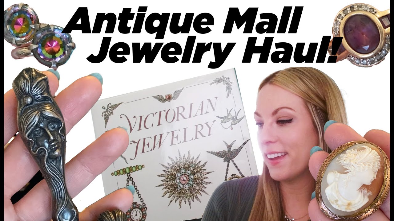 Antique Mall Jewelry Haul! ♥️♥️♥️