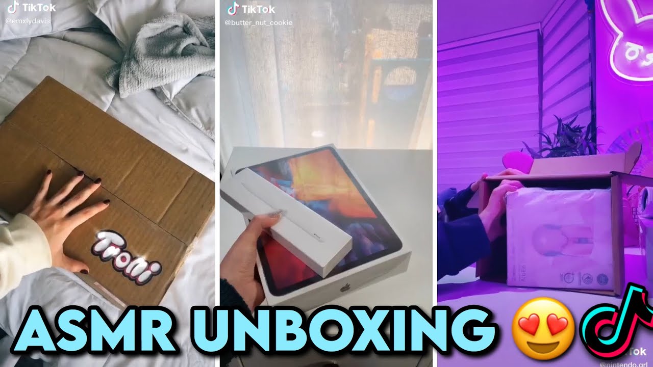 Unboxing Random Stuff (ASMR) | TikTok Compilations