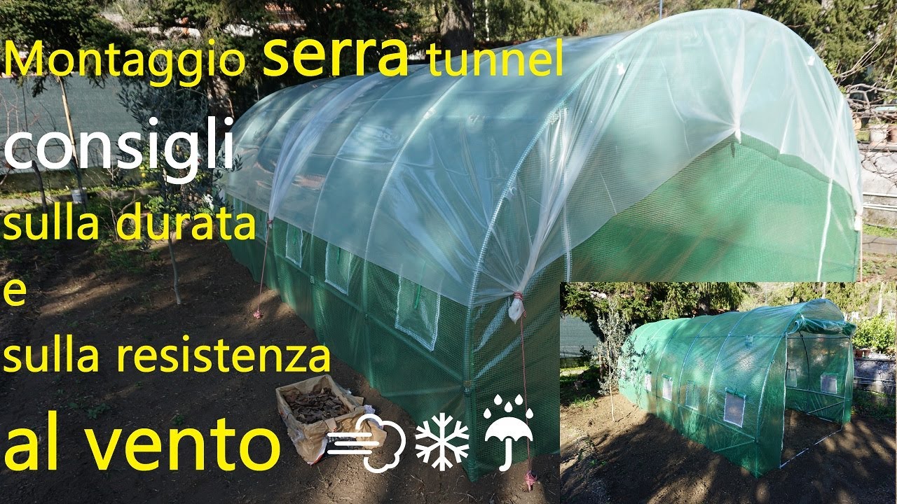 Montaggio serra tunnel  6x3x2  +   