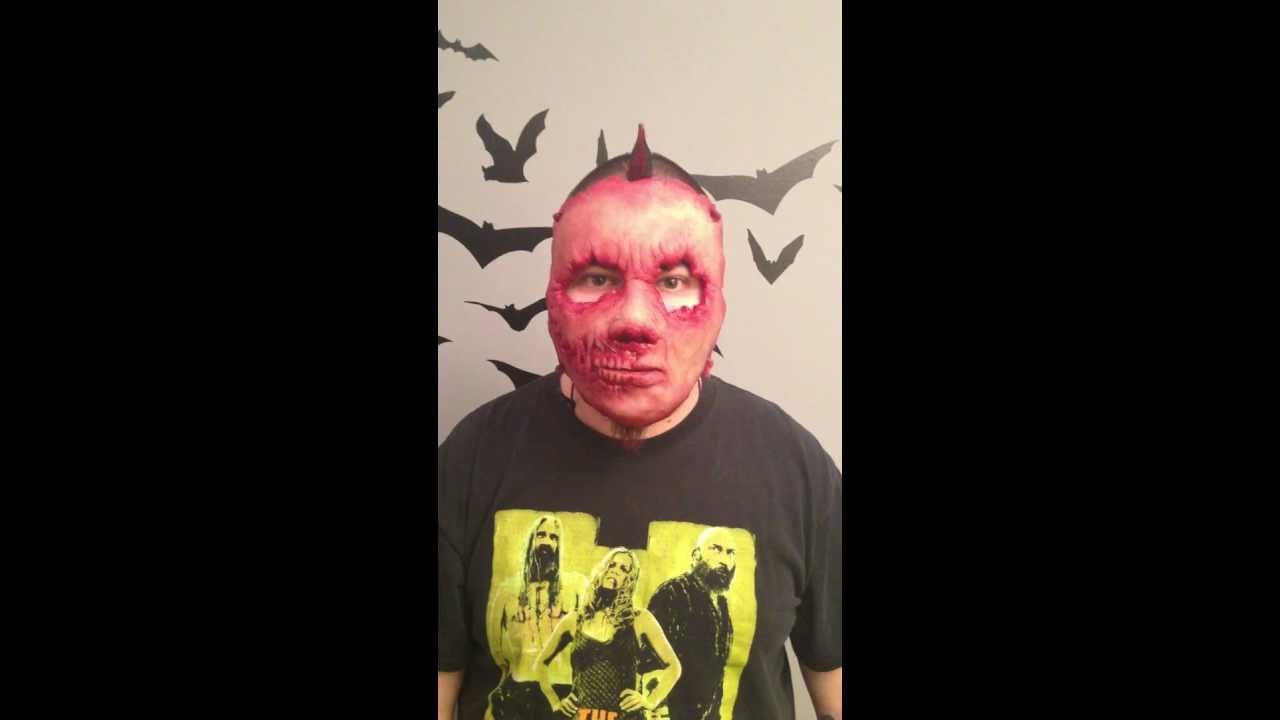 "Stitched" half-mask by Altered Flesh FX