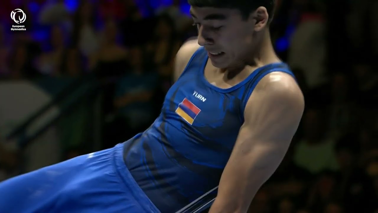 Mamikon KHACHATRYAN (ARM) - 2025 Artistic European silver medallist, Pommel horse