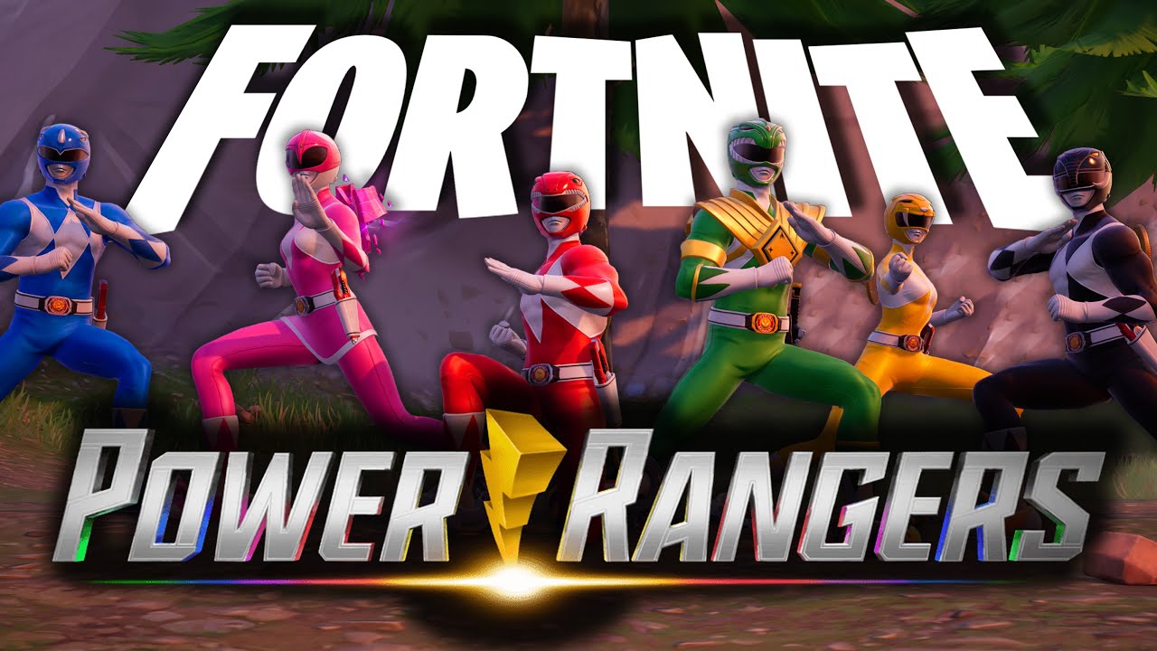 The Mighty Morphin Power Rangers Play Fortnite Blitz Royale!