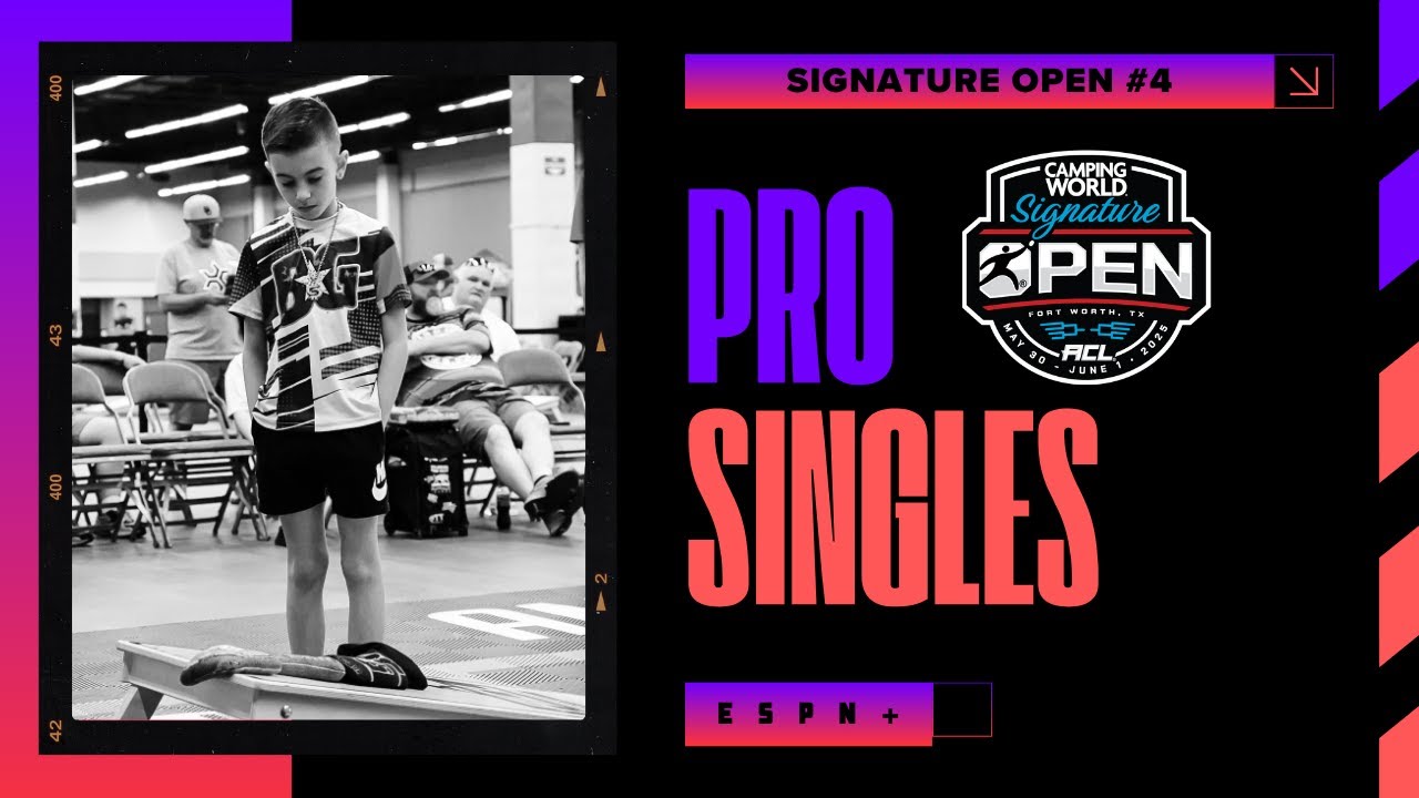 ACL Signature Open 4 - Pro Singles ESPN+