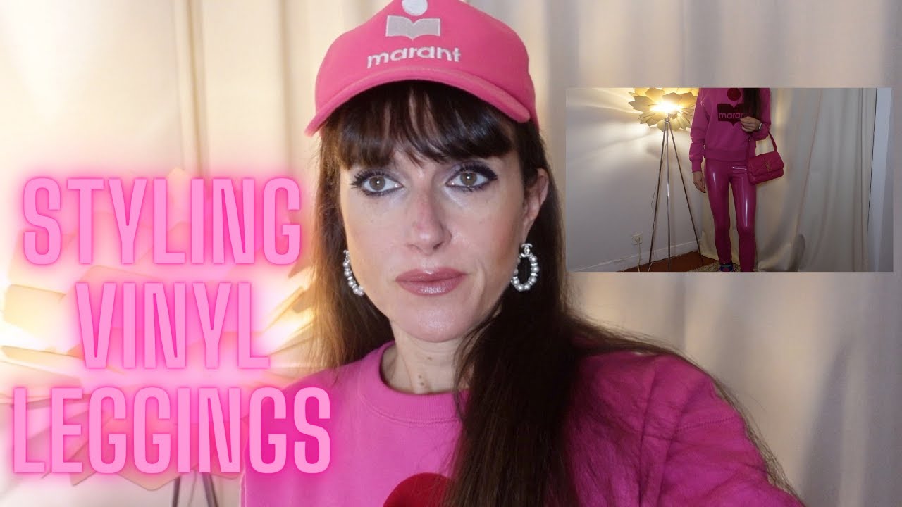 CALZEDONIA TRY ON | TRYING AND STYLING CALZEDONIA VINYL LEGGINGS : 3 VINYL LEGGINGS = 9 LOOKS