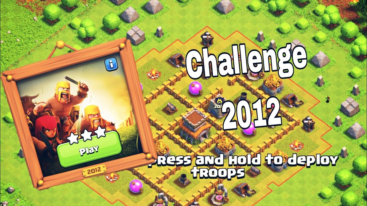 CLASH OF CLANS 10th anniversary Challenge (2012)