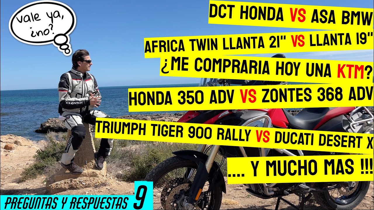 Una KTM ahora?, Honda DCT vs BMW ASA, Desert X vs Tiger 900, Adv 350 vs Zontes 368 G.... | #SRTV146