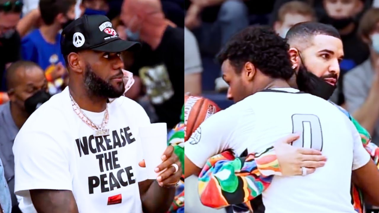 When Bronny James SHOWED OUT For Drake In His Sophomore Debut Infront Of LeBron