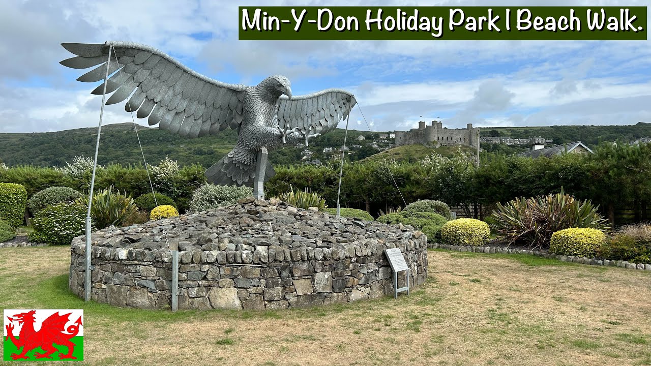 Harlech Beach Walk from Min-Y-Don Holiday Park | Stunning Welsh Coast Adventure 🌊