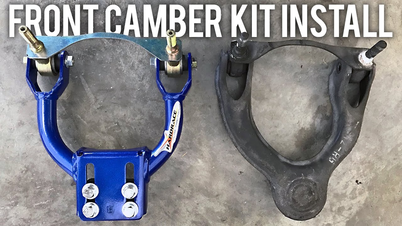 Hardrace Front Camber Kit Install | '92-'95 CIVIC EG