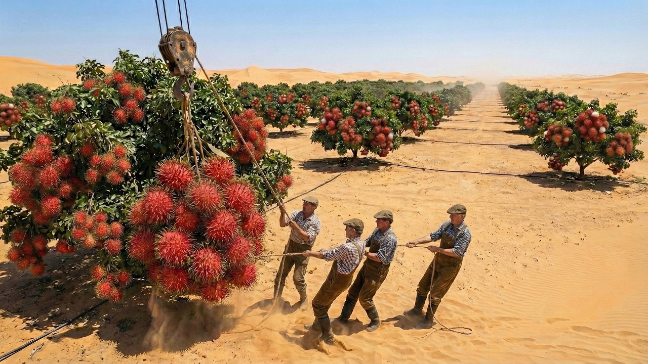 Unbelievable! They Planted Rambutans in the Desert – Will the Results Live Up to Expectations?