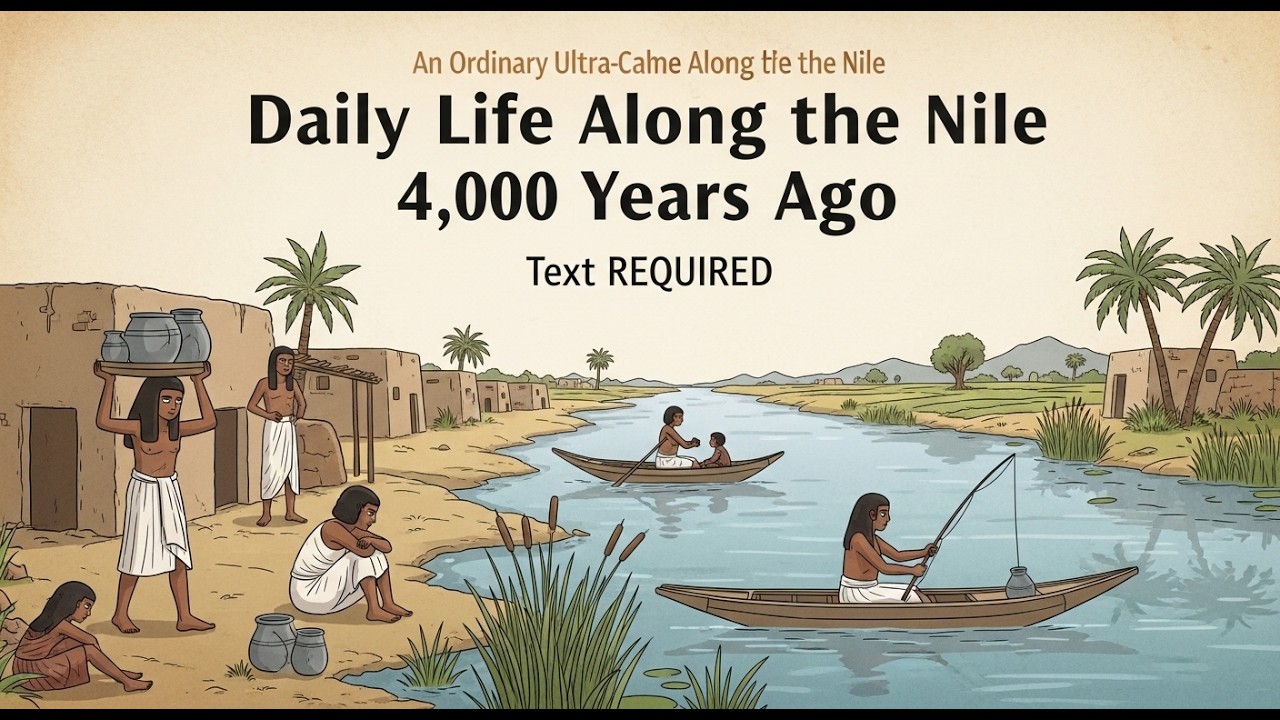 Daily Life Along the Nile — 4,000 Years Ago