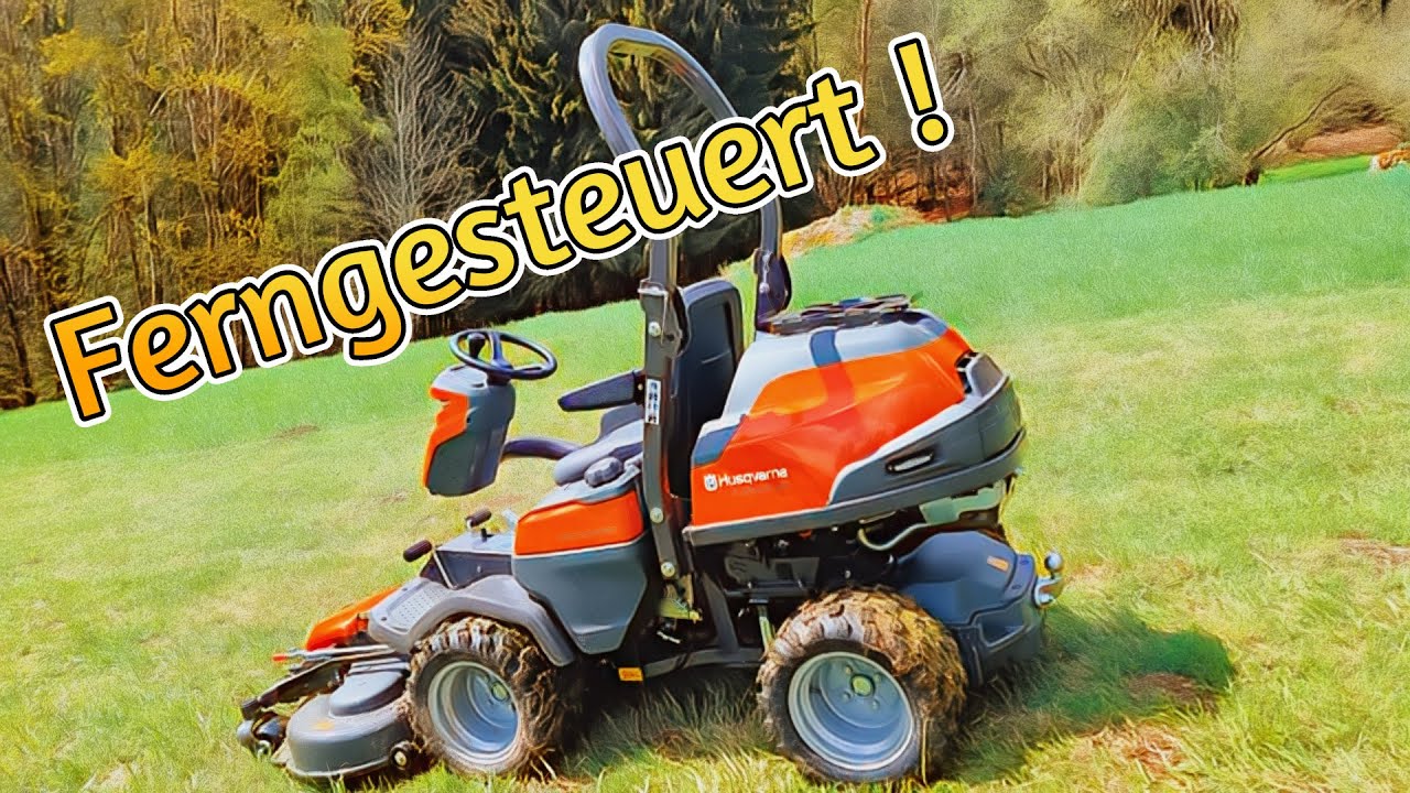 Husqvarna Rider P524 XR Kurzvorstellung - Ferngesteuerter Aufsitzmäher!