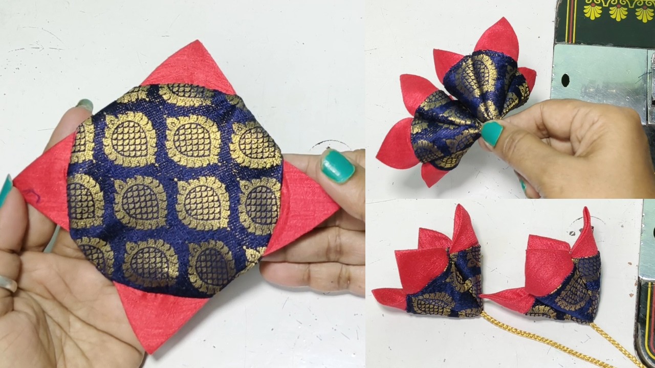 Diy: Easy and Beautiful Blouse Latkan /Latkan Making for Blouse/ Latkan Banane ka Tarika