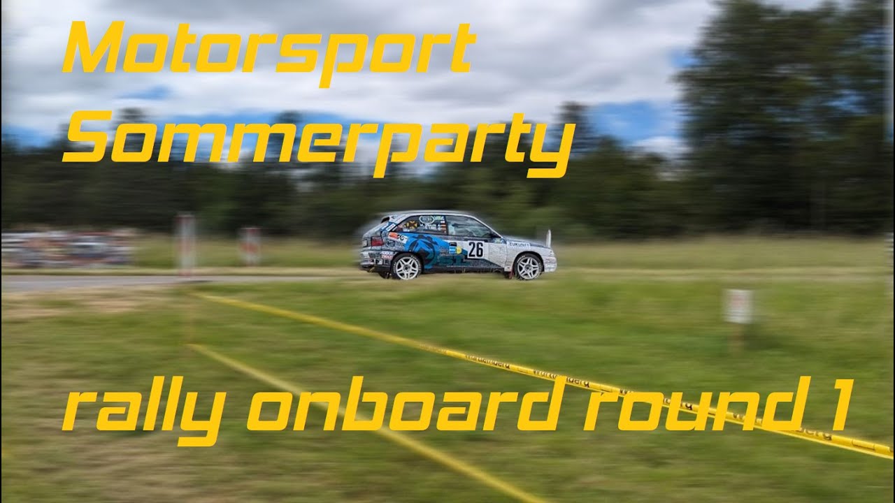 Rallye onboard 1 - Motorsport Sommerparty - MSC Black Forest e.V.