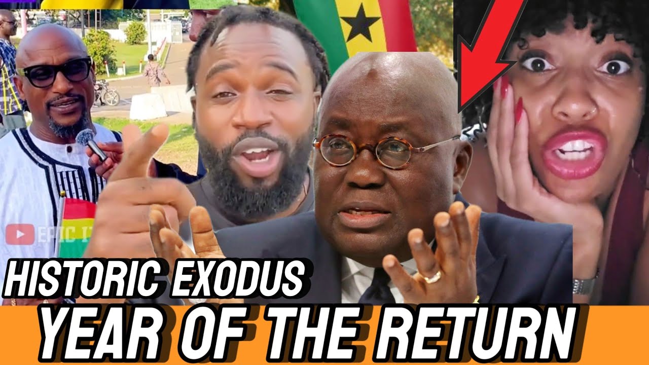 OVER 500 Americans And Caribbeans  Granted Citizenship In Ghana. Year Of The Return Historic  moment
