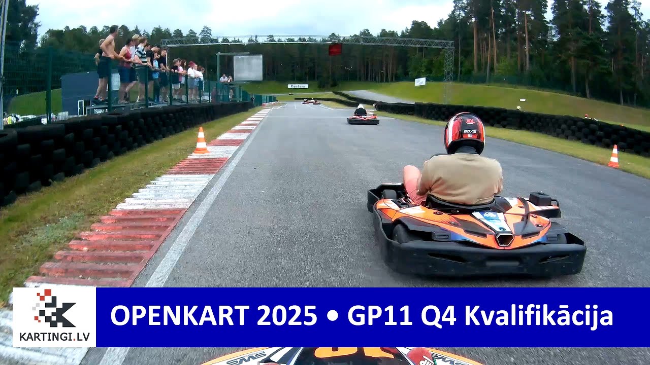 Kartingi Kandavā • OPENKART 2025 GP11 Q4 Kvalifikācija