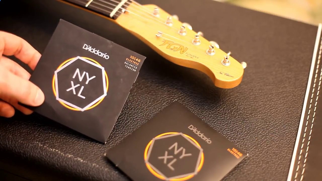 Дмитрий Андрианов - Обзор струн D&rsquo;Addario NYXL Balanced Tension