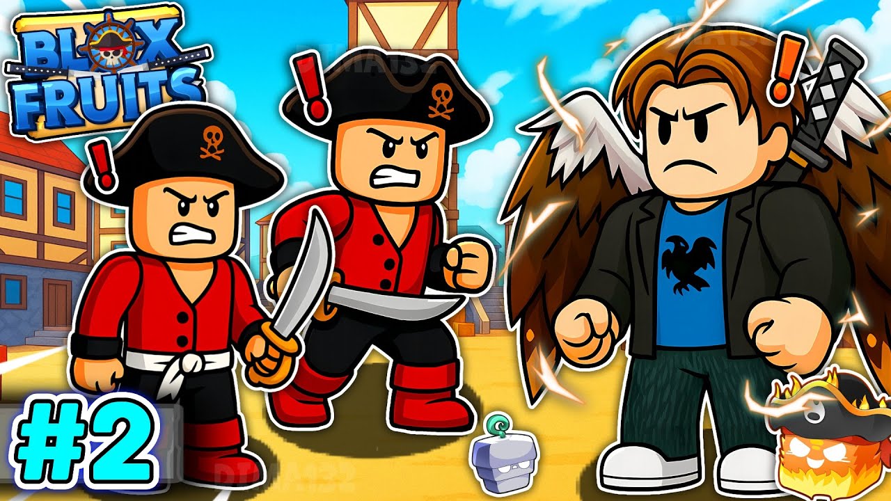 Я СРАЖАЛСЯ С ПИРАТАМИ И ПОЛУЧИЛ НОВЫЕ ФРУКТЫ В ВАН ПИС В Blox Fruits В Roblox! #2