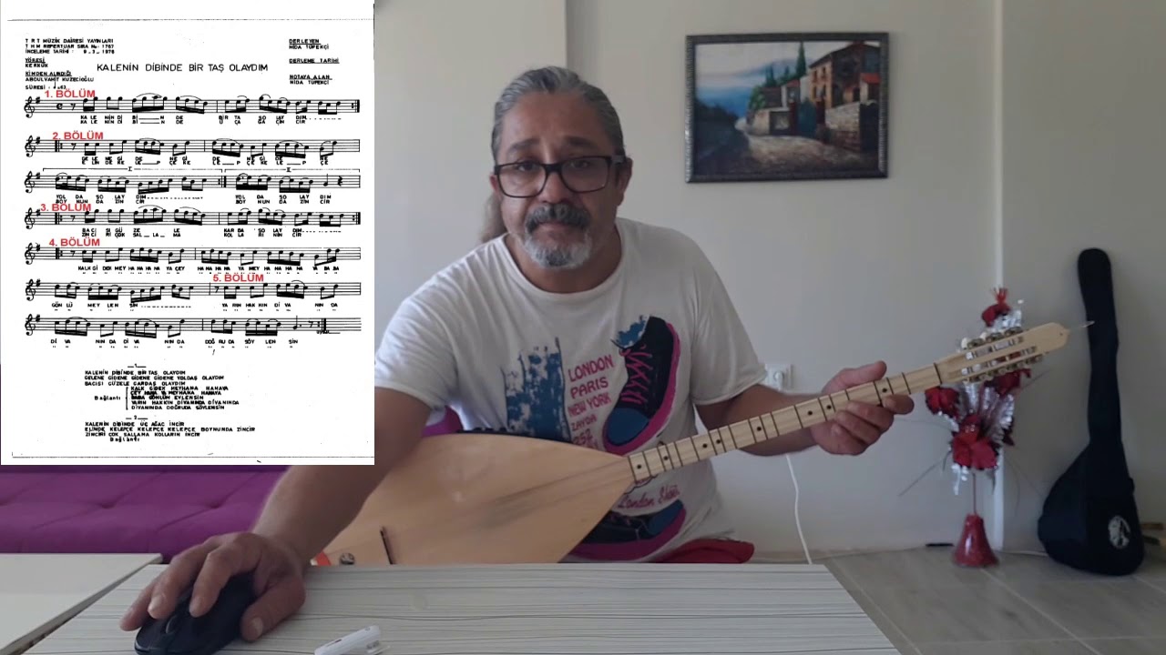 SOLFEJ KALENİN DİBİNDE BİR TAŞ OLAYDIM KISA SAP BAĞLAMA EKLEYEN SURGEON