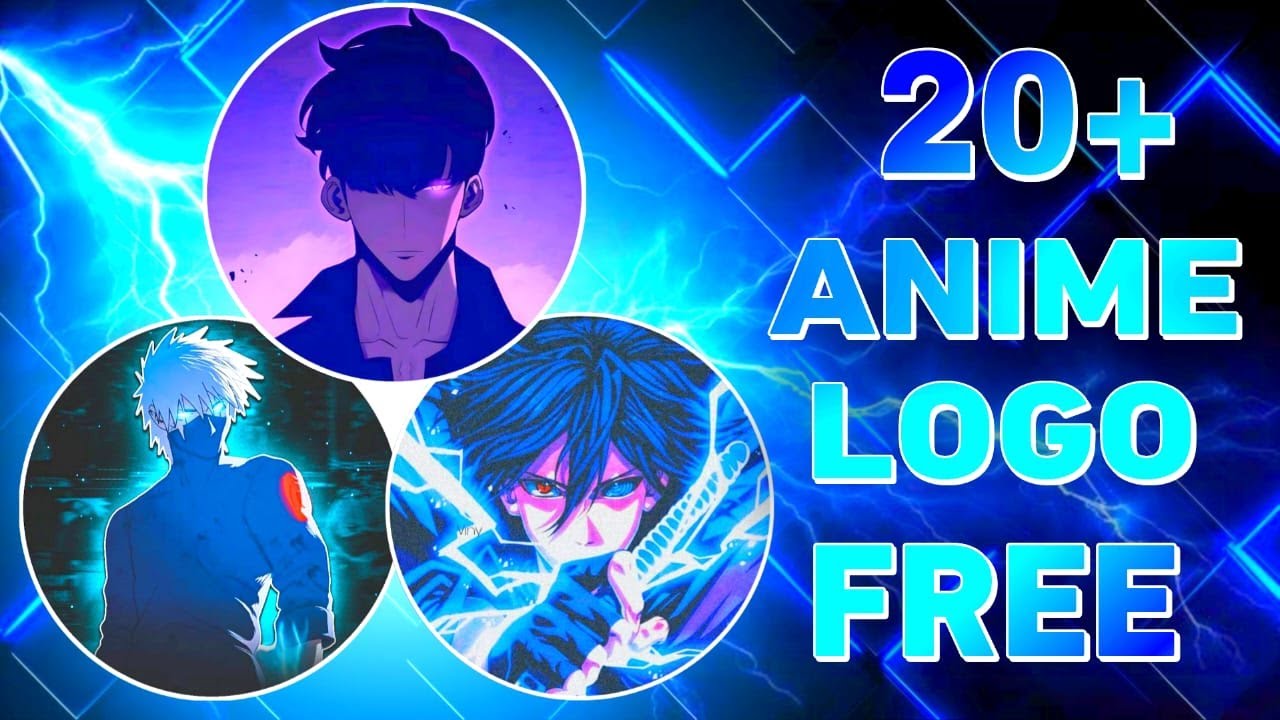 20+ Anime Logo 🤩| Free Anime Logo for Editing