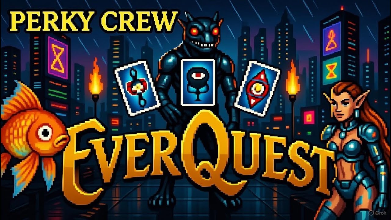Perky Crew EverQuest — лучший сервер для поклонников Hero's Journey! Тройные классы персонажей и ...