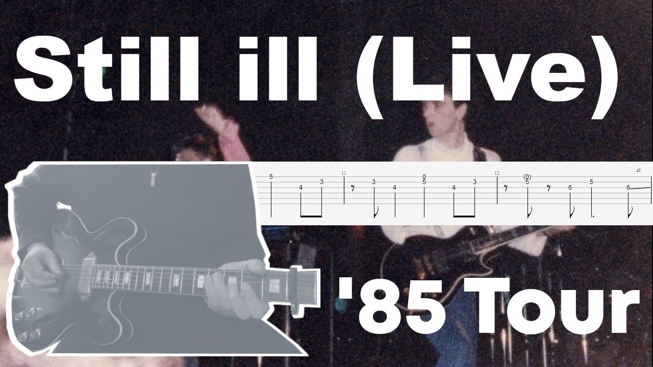 Still Ill (Live) by The Smiths | Guitar Cover | Tab | Lesson