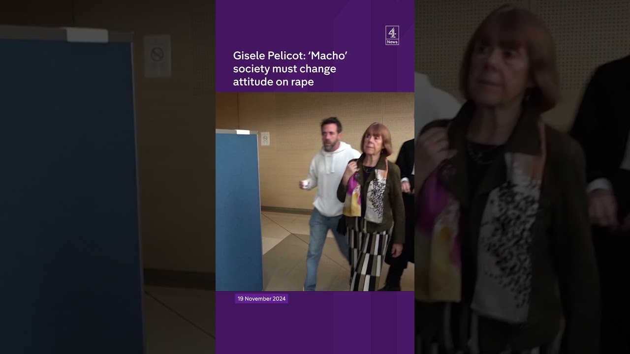 Pelicot decries 'macho' society in rape trial