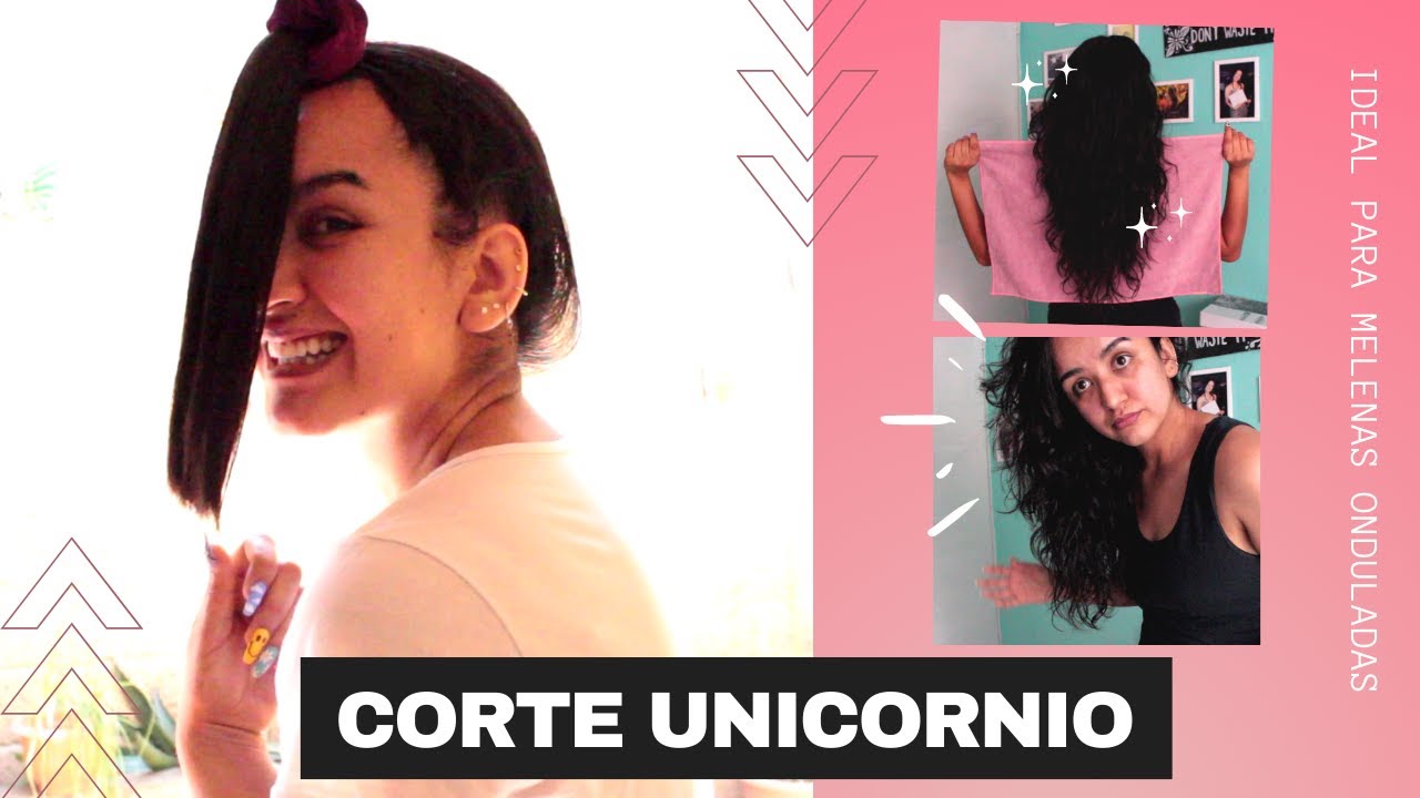 CORTE UNICORNIO | Corta tu propio cabello en casa | DIY