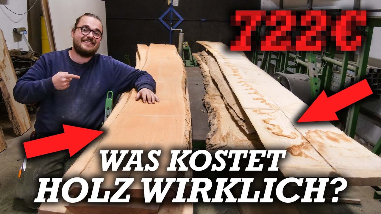Wieviel hat dieses Massivholz gekostet | Definitiv g&uuml;nstiger als du denkst!