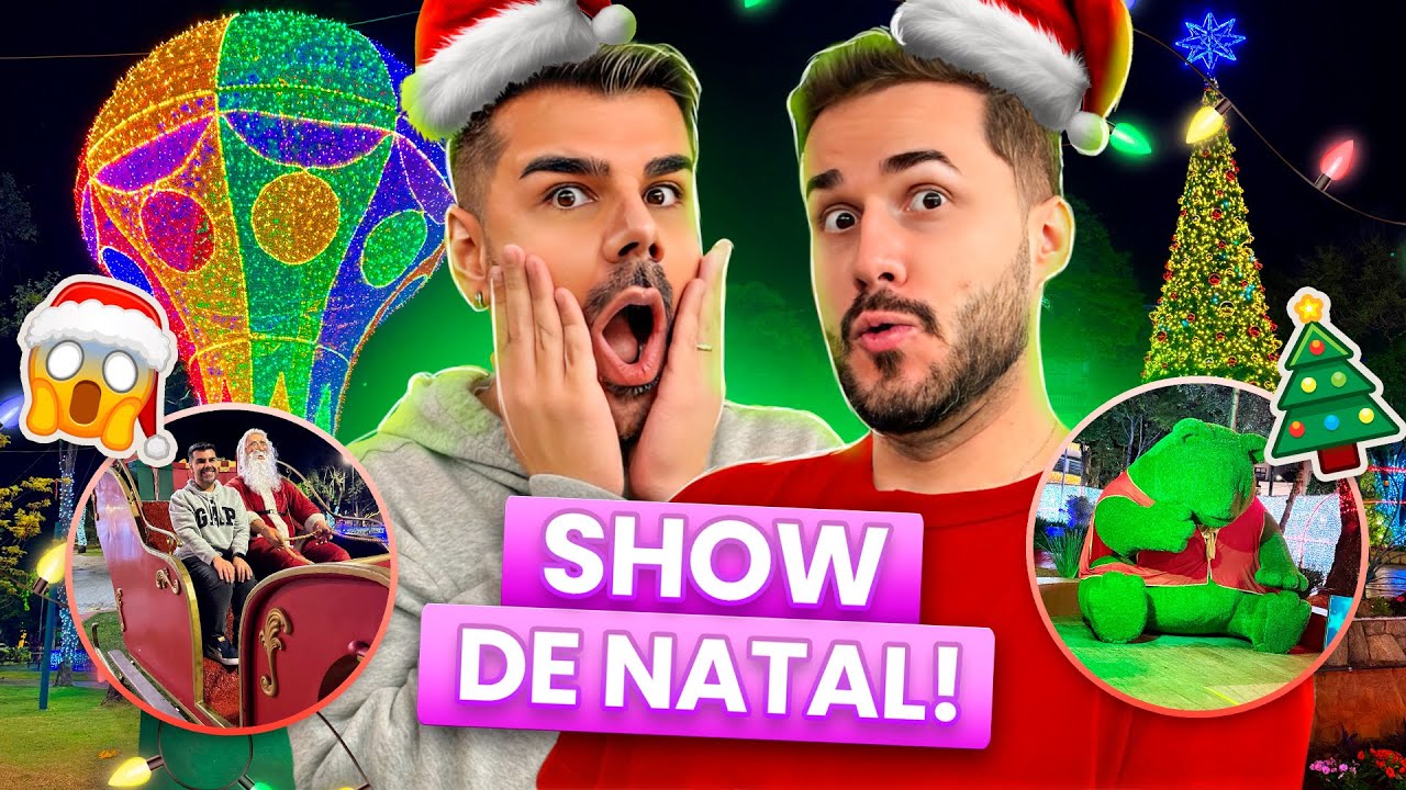TOUR PELA DECORA&Ccedil;&Atilde;O DE NATAL DA NOSSA CIDADE: SERRA NEGRA/SP! - Titi Fabri