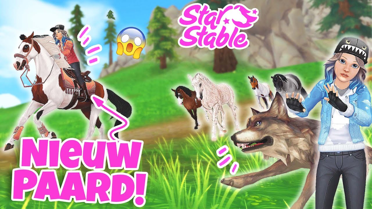 OMG! WILDE PAARDEN REDDEN VAN WOLVEN BIJ HET ZOMER KAMP! | SSO (nl) | wolfxjessy