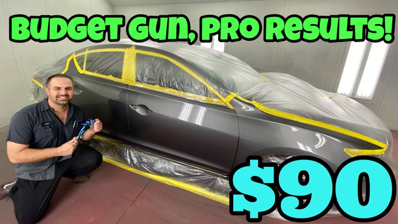Affordable Paint Gun Produces AMAZING Results!