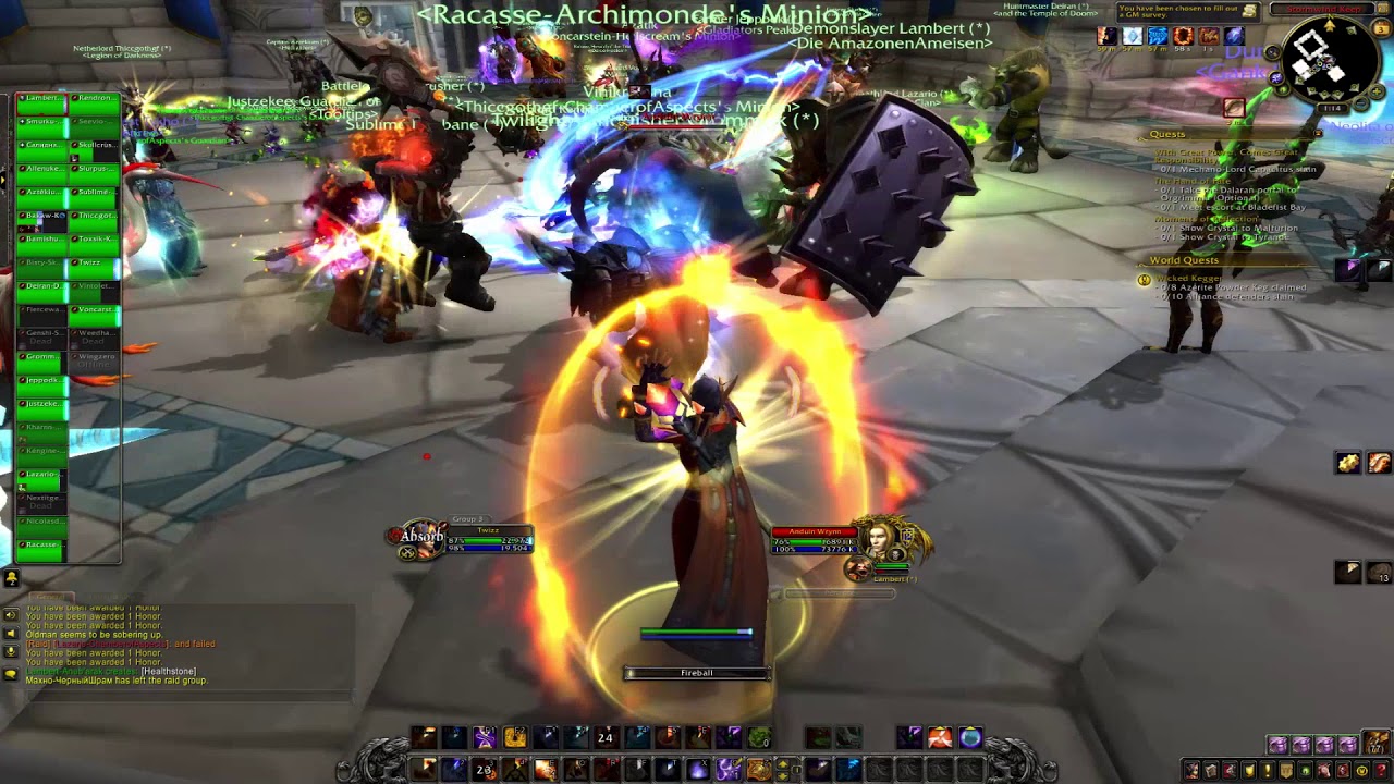 World Of Warcraft Stormwind Raid + Anduin Kill. (BFA - Alpha) #ForTheHorde