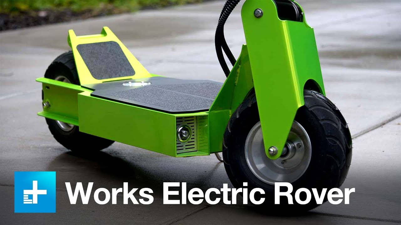 There is such a thing as a badass scooter, and Works Electric calls it the Rover