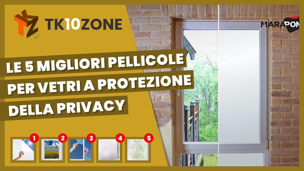 Le 5 migliori pellicole vetri per la protezione della privacy