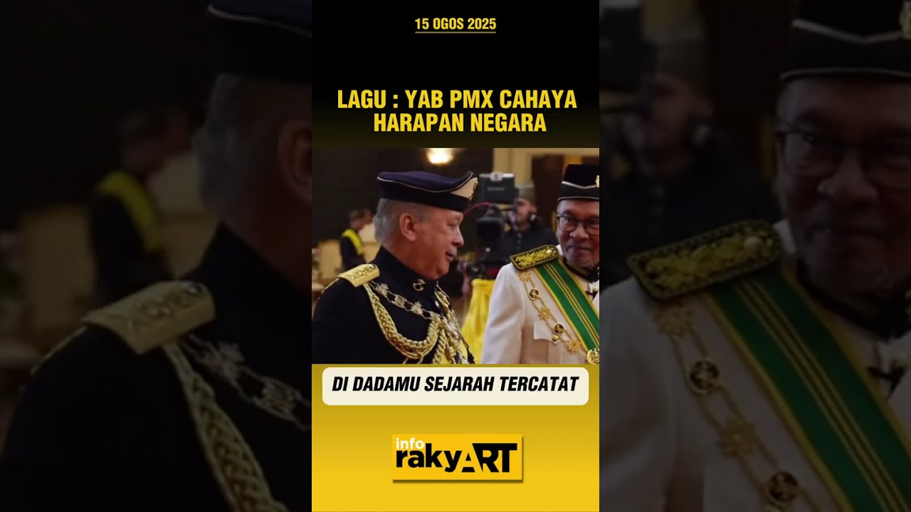 Lagu YAB PMX cahaya harapan Malaysia, menjelma menjadi permata cinta, bagi semua bangsa malaysia