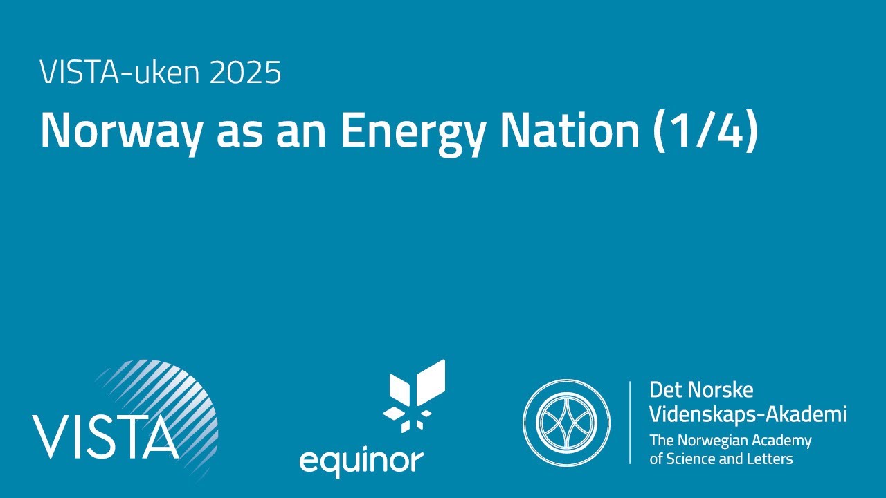 Norway as an Energy Nation (1/4)