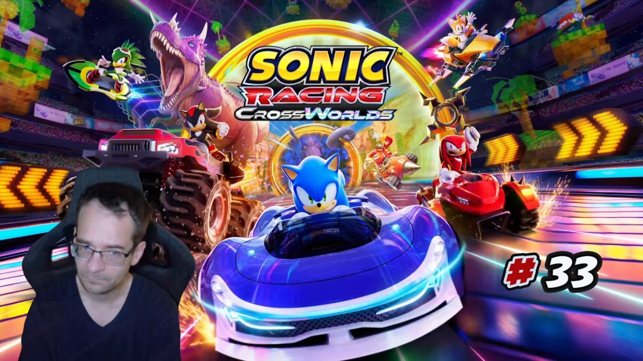 Sonic fonce sur Sonic Racing: Crossworlds #33 !