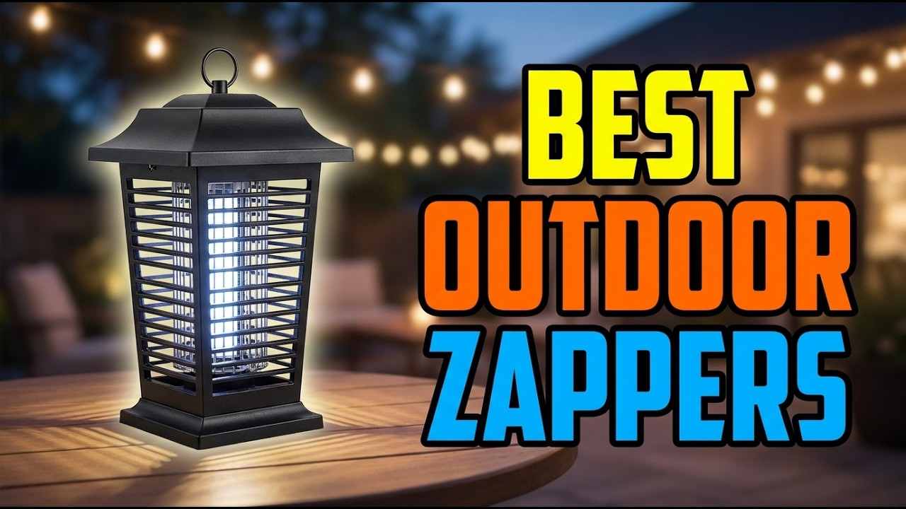 TOP 5 Best Outdoor Bug Zappers 2026